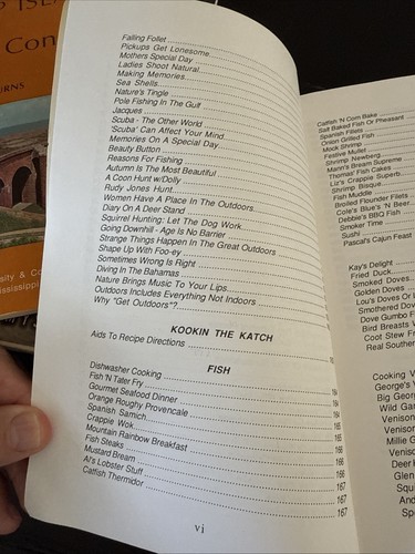 Game Cookbook Advice Judge George Warner Signed 1st Edition Kookin The Katch MS - Picture 8 of 13