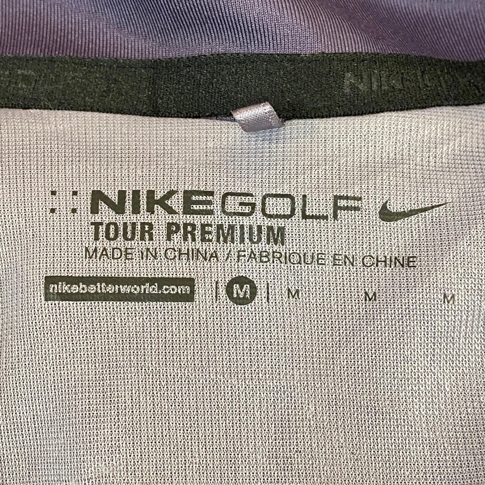 Chaqueta Nike Golf Tour Premium Para Mujer Mediana Cremallera Completa Púrpura Ligera Foto 3 de 4