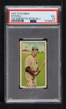 1910 Obak Tobacco T212 175 Subjects Vernon Stovell PSA 3.5