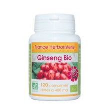 GINSENG BIO AB dosés à 400 mg en comprimés.