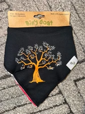 NWT BILLY GOAT Baby Bib bandana set of 4 ... 100% organic cotton