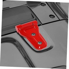 for Jeep JL Hood Hinge Cover Exterior Decoration Kits Accessories for 2018 Red