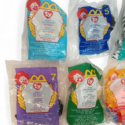 McDonalds TY Beanie Babies Job Lot Sealed Bundle Vintage Happy Meal Toys Rare UK - Picture 20 of 24