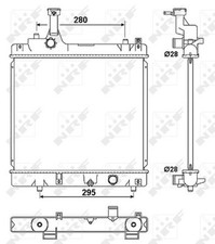 Radiateur Suzuki ALTO