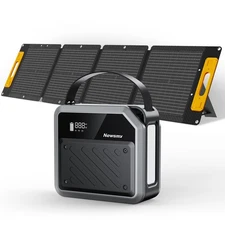 268W 270WH Portable Power Station 100W 19V Foldable Solar Panel And Solar Cable
