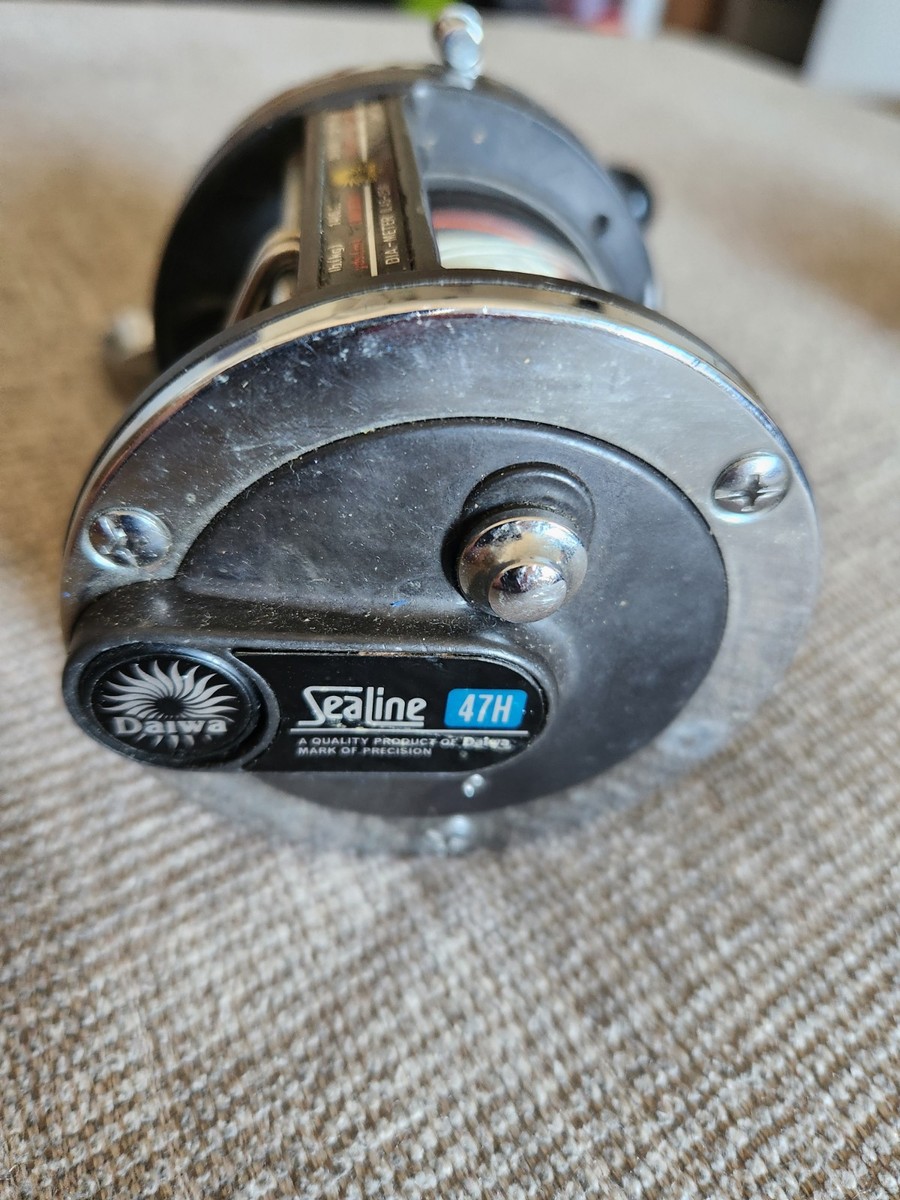 リール daiwa sealine 47H Daiwa Sealine 47H fishing reel, a saltwater, level wind reel