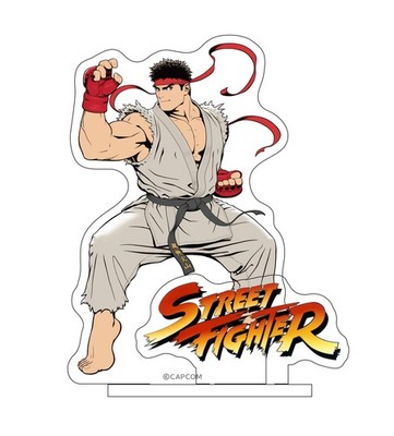 Street Fighter Ryu Acrylic Stand Main Visual Capcom Store