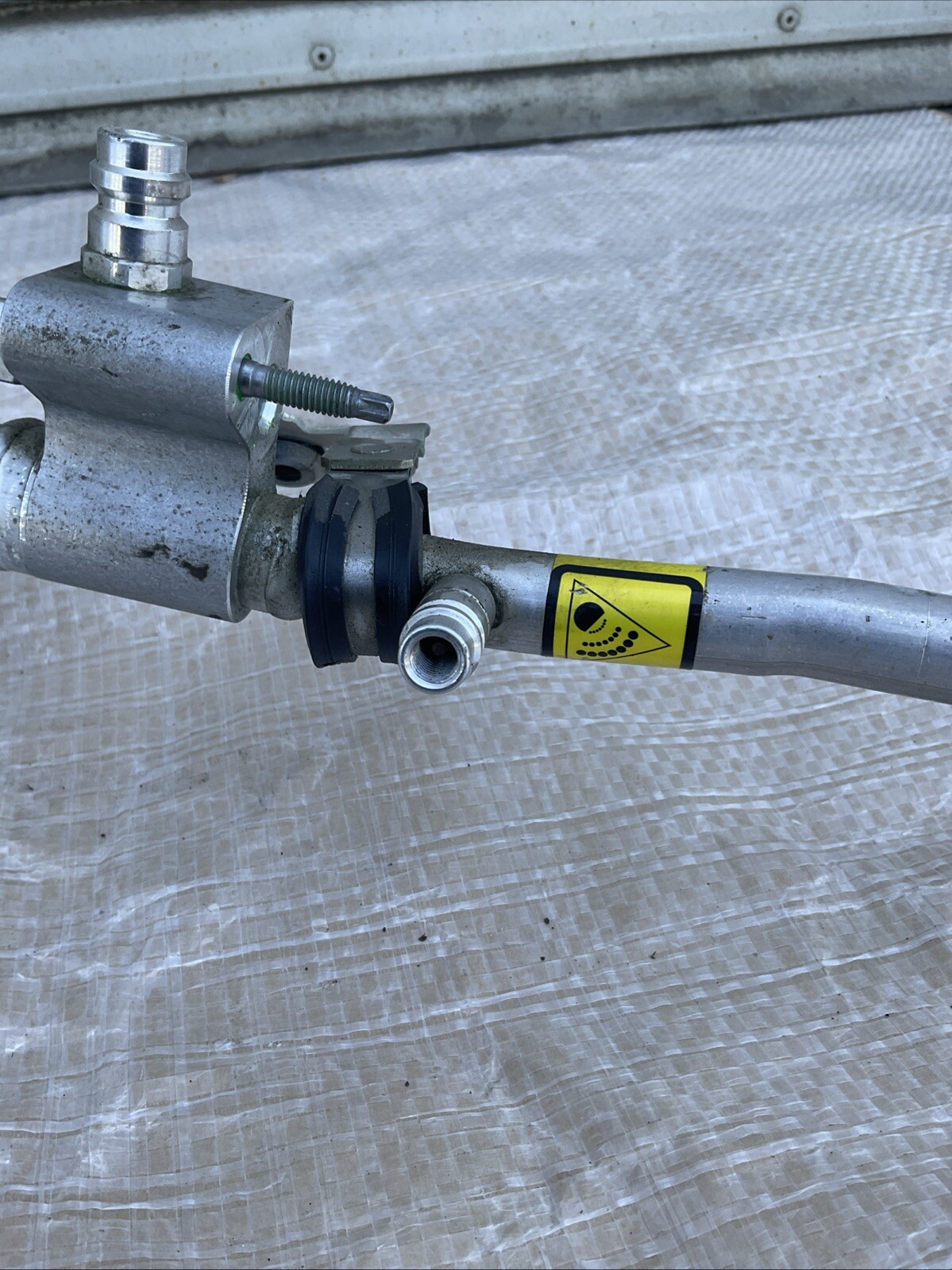 14-20 Maserati Quattroporte Ghibli AC Conditioner Compressor Condenser Pipe OEM