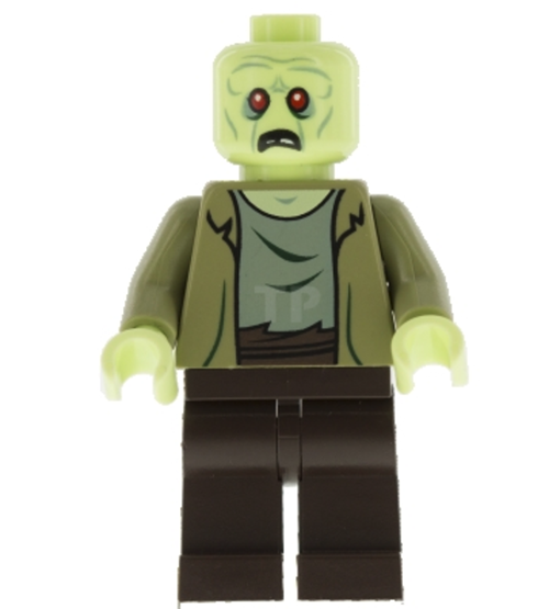 Lego Zombie - Zeke 75902 The Mystery Machine Scooby Doo Minifigure