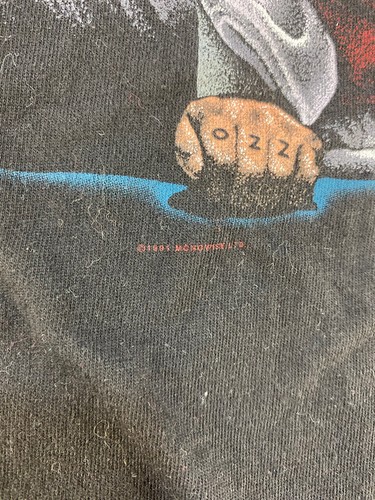Vintage Ozzy Osbourne Tour T-Shirt S Korn, Marilyn Mansion Blizzard Of Ozz Band - Picture 3 of 9