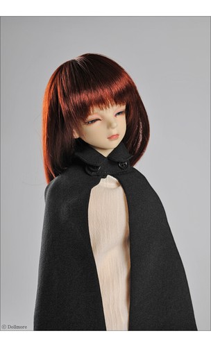 Dollmore MSD - Capa Larga Suri Suri (Negro) se adapta a muñeca de 17 pulgadas de alto - Imagen 3 de 5