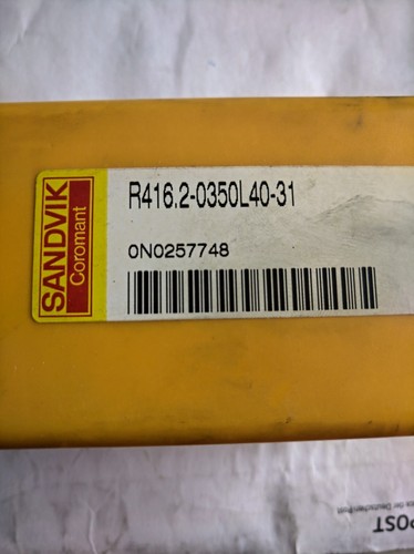 Sandvik Wendeplattenbohrer R416.2-0350L40-31 für Platten WCMX 06T - Picture 1 of 3