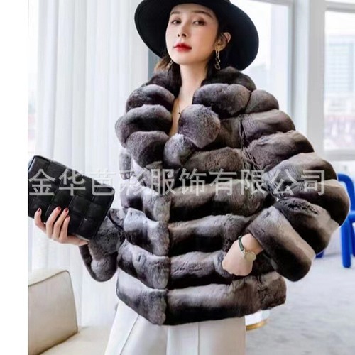 2023 New Women's Outerwear Lapel Winter Faux Fur Occident Parka Coats Jackets - Bild 12 von 12