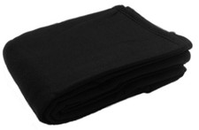 Fleece Throw Blanket Warm Soft Sofa Single Double Bed Car Travel 125cm x 150cm