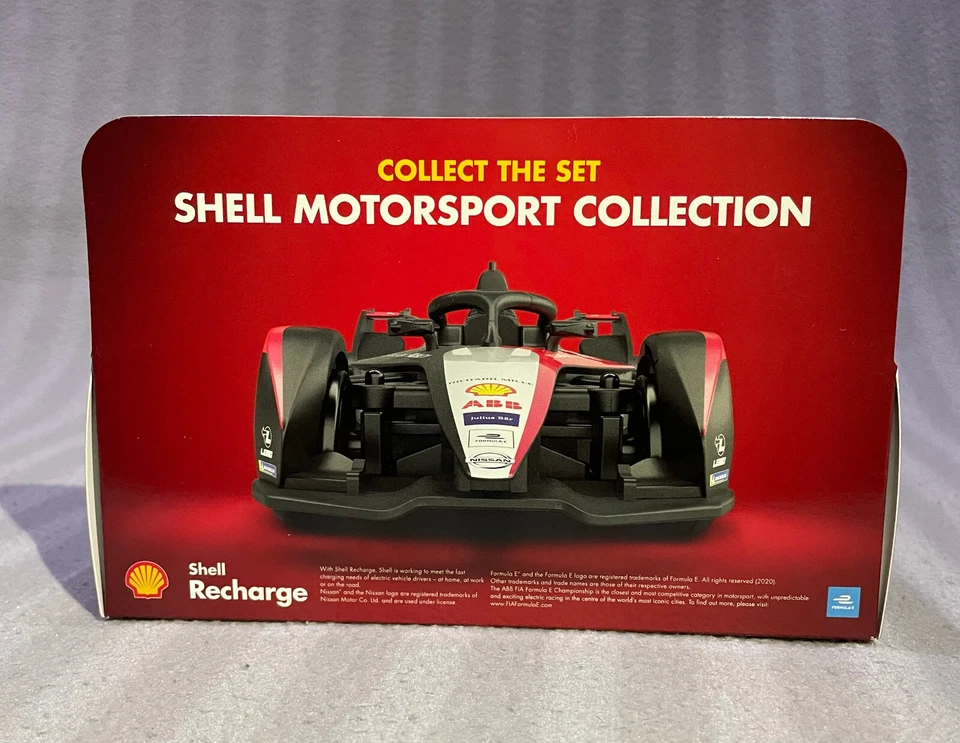Nissan Formula E Gen 2 Diecast 1:41 Car model official licensed shell v-power - Image 2 of 4