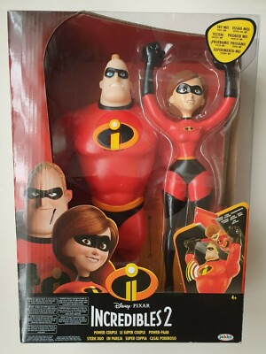 Incredibles 2 POWER COUPLE POWER-PAAR 20 Sounds Disney Pixar Jakks