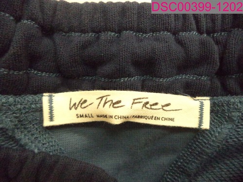 Free People Maglione Pullover Donna Rosalee Stampato Coulisse Blu Piccolo - Foto 3 di 6