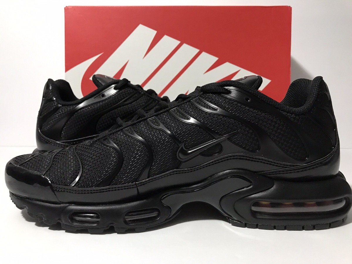 Nike Air Max Plus 'Triple Black' 604133-050 Sz 11-13 | eBay