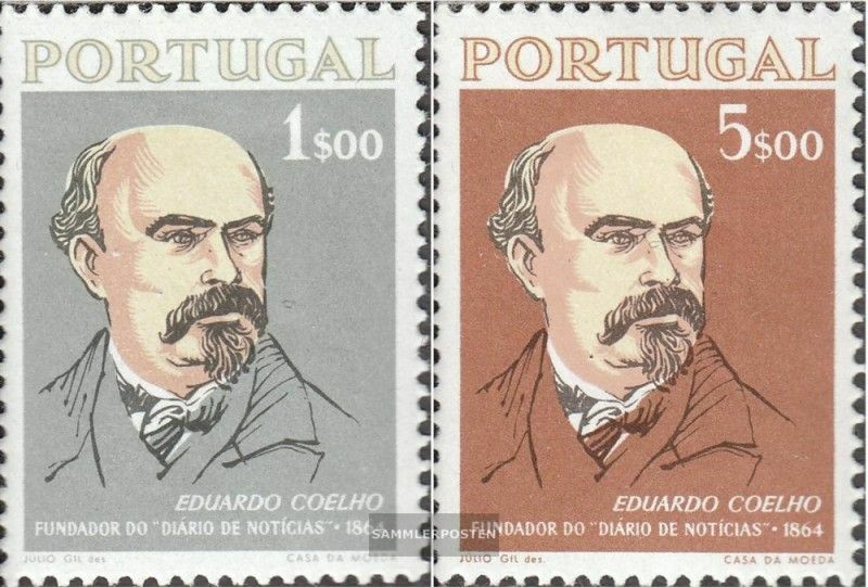 Portugal 1964 – Timbres Journaux Oblitérés, édition Complète N° 972-973, Lot Philatélie Collectionneur