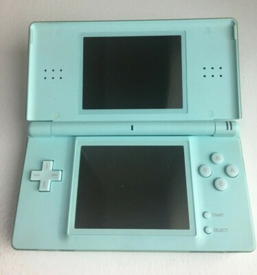 Nintendo DS Lite Console USG-001 with charger - Ice Blue - GOOD