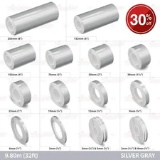 PinStriping Pin Stripe Adhesive Tape SOLID Line Decal Vinyl Sticker SILVER GRAY
