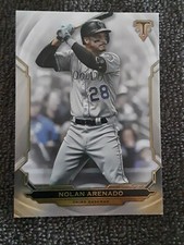 2019 Topps Triple Threads Nolan Arenado Colorado Rockies Baseball Card #80