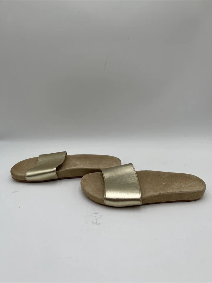 Women’s Jack Rogers Sabrina Slide Sandals Comfort Gold Size 7.5M - Image 3 of 4