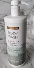 TRANQUIL SPA Body Wash Aloe Vera  Cucumber Blend- Replenishing Avocado Oil 32oz