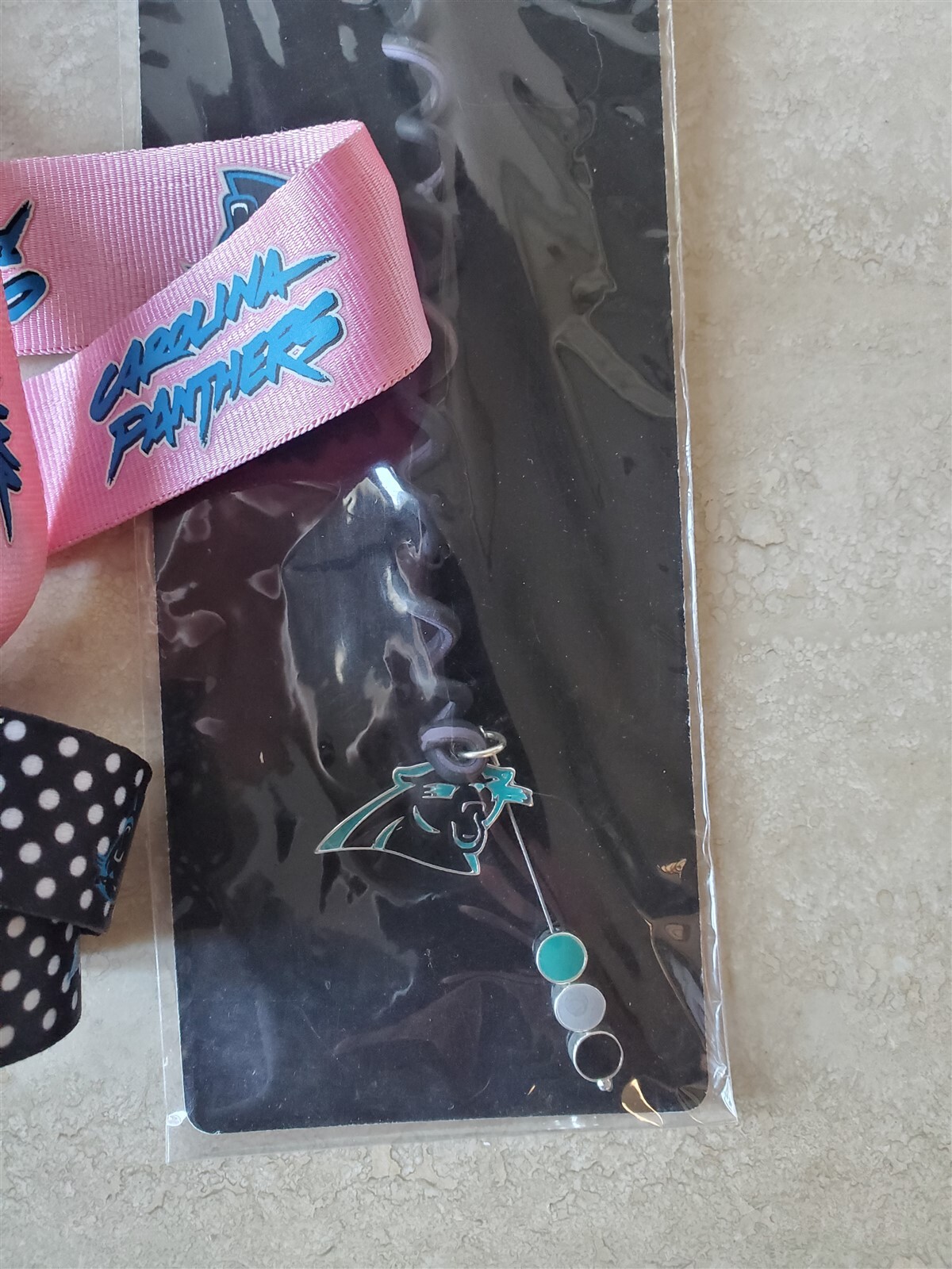 Riddell Mixed NFL Football Team Merch Lot Helmet Keychain Carolina