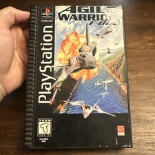 Agile Warrior F-111X (Playstation 1 PS1) Complete W Reg - Tested - Authentic