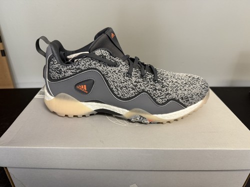 NEW IN BOX MEN'S ADIDAS CODECHAOS 21 SHOES, COLOR: GRAY/WHITE, SIZE: 10