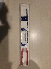 Coral Flag Raised Plastic Letters Inserts fits Toyota Tacoma 2016-2023 Tailgate