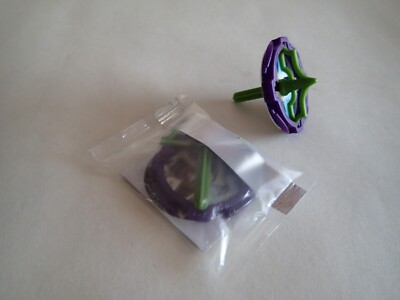 2008 THE DARK KNIGHT SPINNER TOPS Toy, DC Comics Batman Joker, GM Cereal Prize