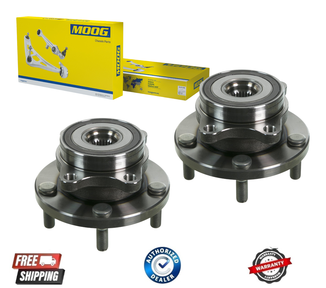 MOOG 2 Front Wheel Bearing Hub Assembly for Subaru Impreza Forester WRX