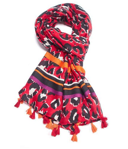 Ladies Leopard Print Scarf Animal Scarf Large Long Wrap Shawl Fashion Cotton Big - Picture 337 of 557