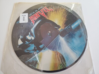 Vinyl Record: ''Anvil - Metal On Metal'' Picture LP 1983 France PD-120 1130 SEALED