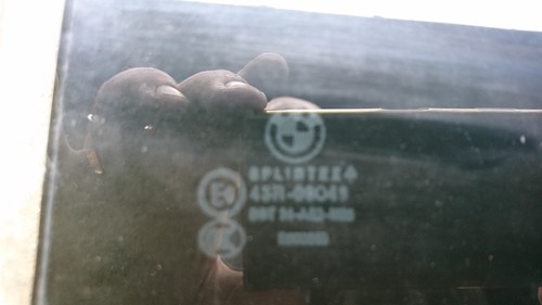 BMW E60 5 SERIES SALOON N/S REAR DOOR WINDOW GLASS, GLASS AFTERMARKET TINTED - Picture 2 of 2