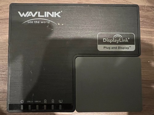 WAVLINK USB 3.0 Laptop Docking Station Dual Monitors DVI Cable - Picture 3 of 6