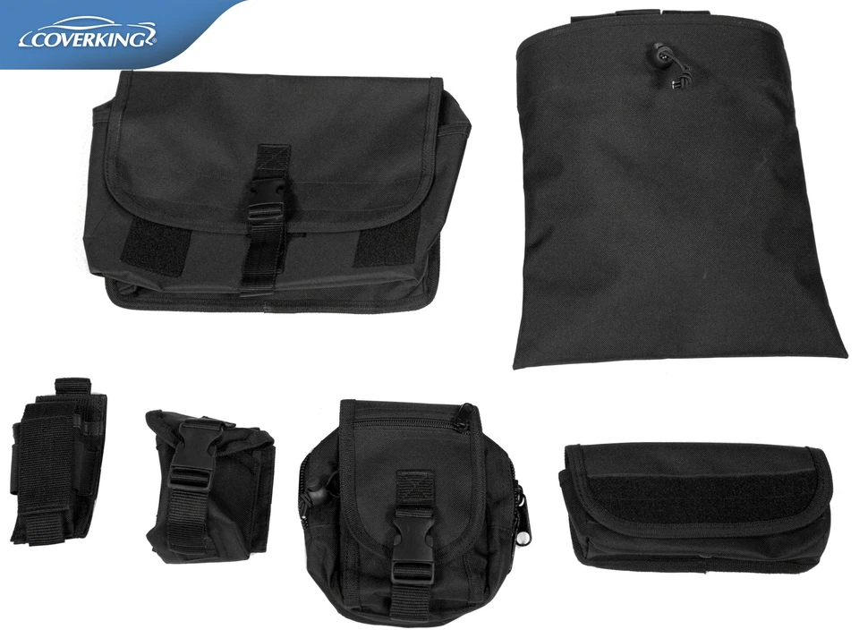 Fundas de asiento delanteras tácticas CORDURA BALLISTIC® *Hechas para SUV Hummer H2 2008-2009 Foto 4 de 4
