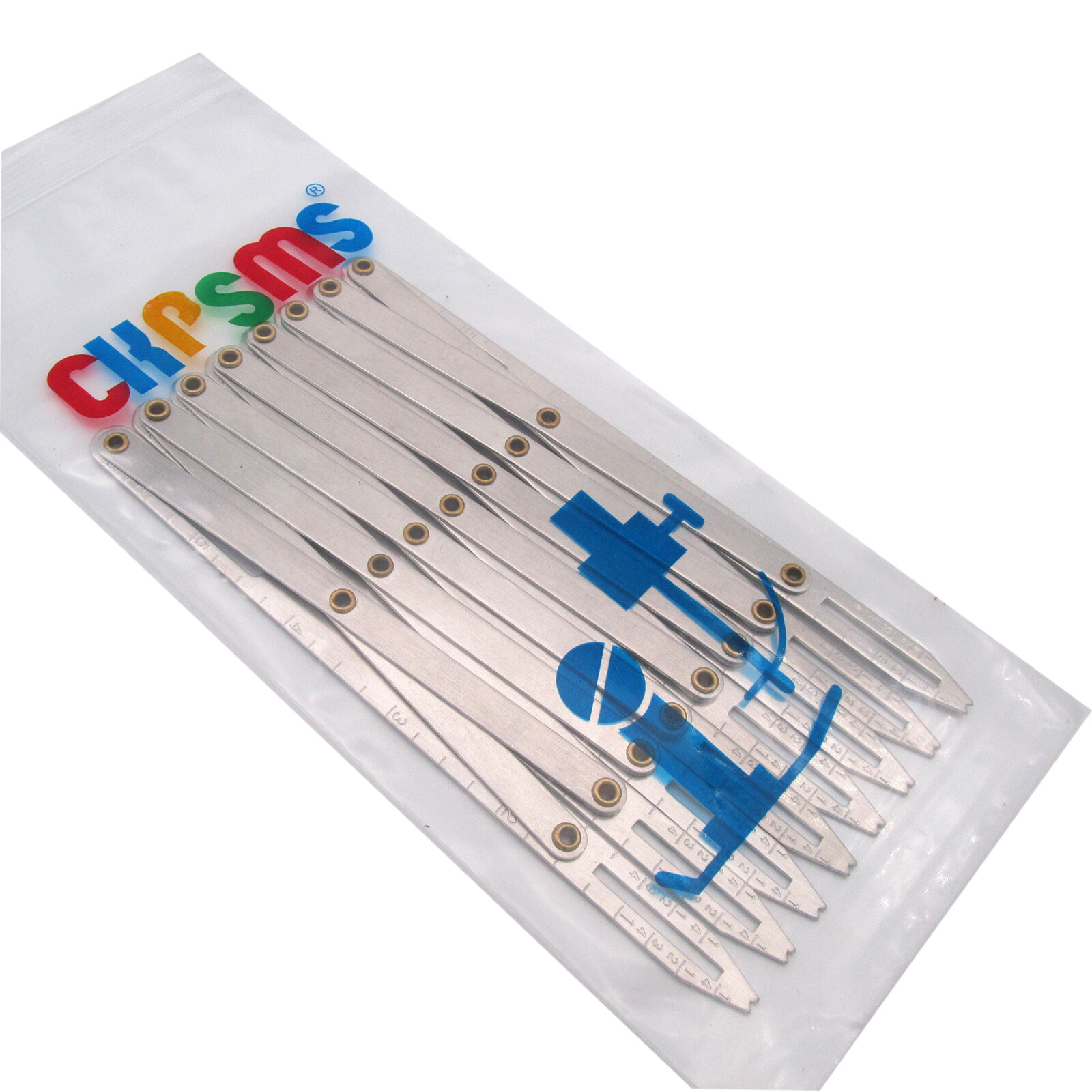 Measures multiple equal distances gauge Use for fast accurate spacing