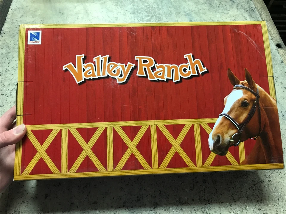 New 2019 NewRay Valley Ranch Horse Farm Playset - Pink 4 Wheeler - Fast Ship! - Image 2 of 4