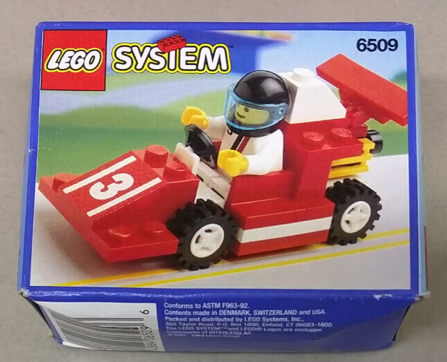 LEGO Town 6509 Red Devil Racer NEW! VINTAGE! Indy Race Car Driver