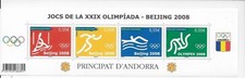 Andorra - 2008 - Nr. 658/661 - Olympische Sommerspiele