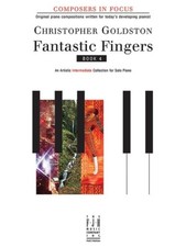 FJH FANTASTIC FINGERS BOOK 4 PIANO COMPOSERS IN FOCUS GOLDSTON INTERMEDIATE NEW