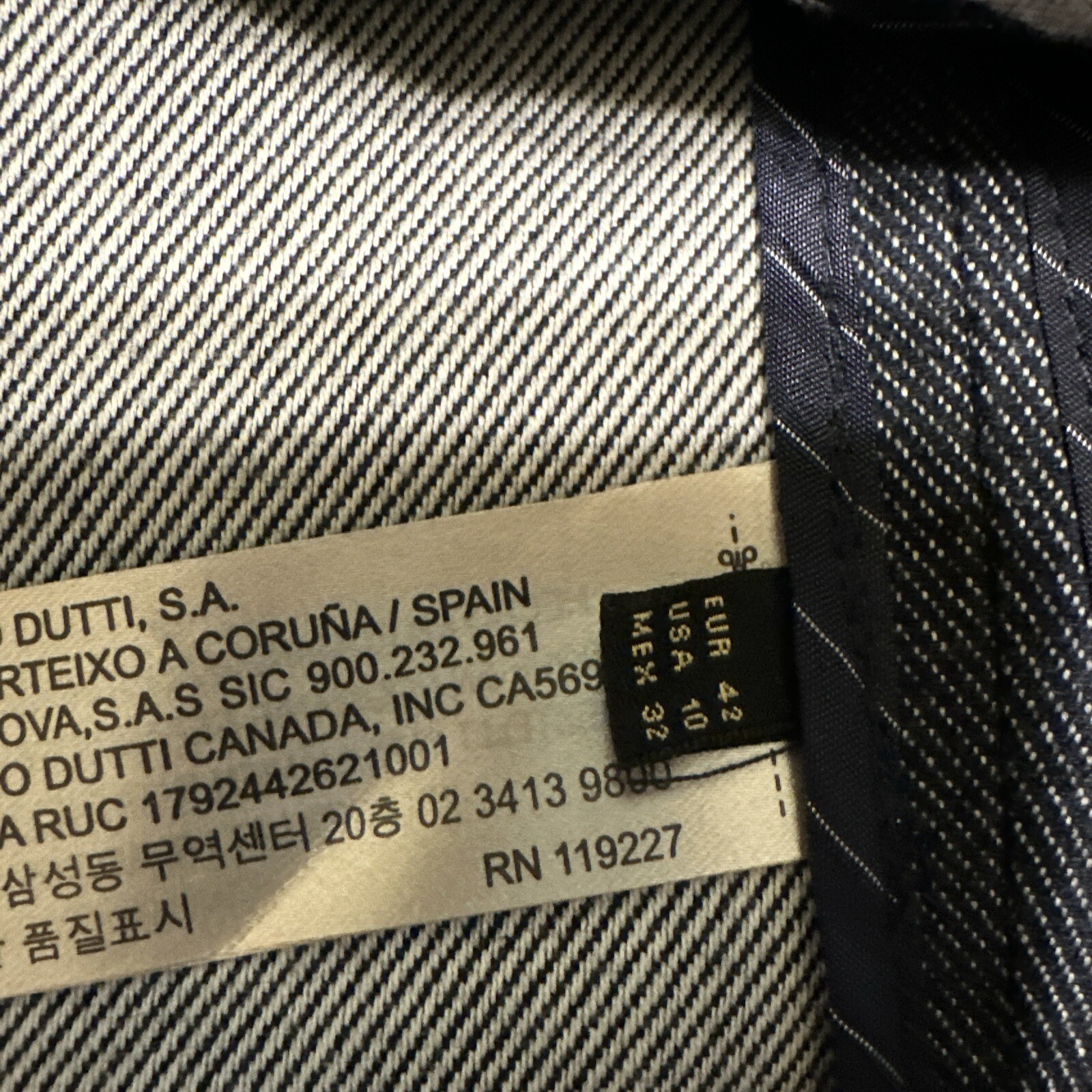 Massimo Dutti Womens Collared Solid Single Button… - image 4