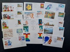 Polynésie Française Lot de 15 FDC de 1977 à 1986 dont  N° PA  à voir