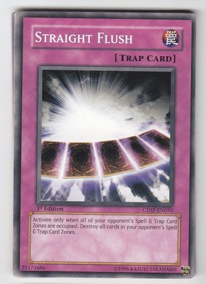YU-GI-OH Straight Flush Common englisch CDIP-EN050