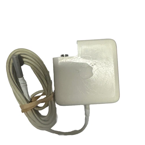 Genuine Apple-MagSafe 1 60 W  Charger For MacBook &13" MacBook Pro L Tip A1344 - Picture 1 of 9