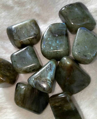 Labradorite Tumble Stone Bag Of 5 Stone Healing Chakra Stone 