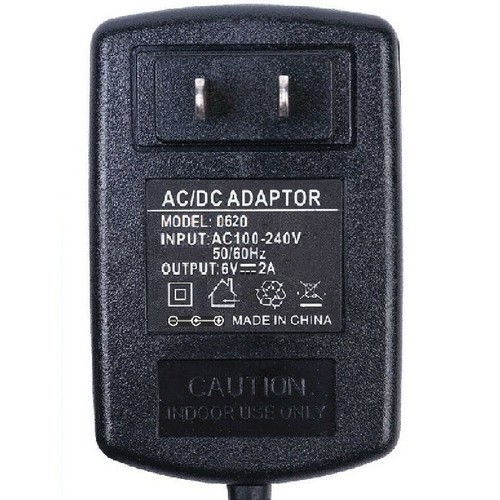 Adaptador de CA/CC de 6V 2A para cámaras de CCTV/electrónica doméstica con 2 puntas de enchufe de CC - Imagen 5 de 9